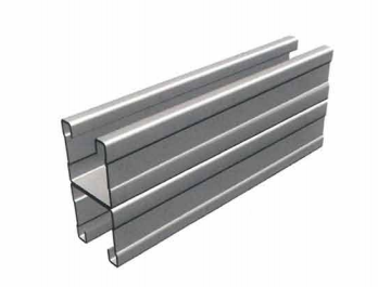 A double channel steel